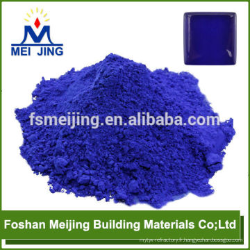 dark purple blue color pigment high temperature pigment for making crystal mosaic